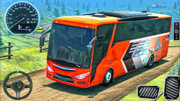 City Euro Bus Driving Simulator Bus Game 3D - Android iOS Gameplay 