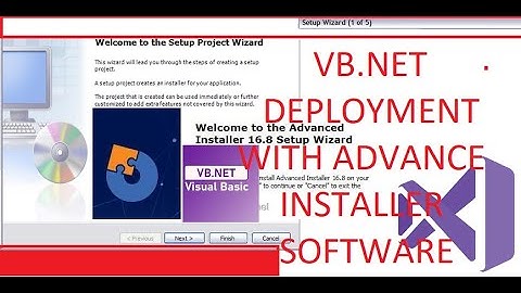 VB NET & MySql  - How to Deploy VB.Net Project using Advance Installer Software