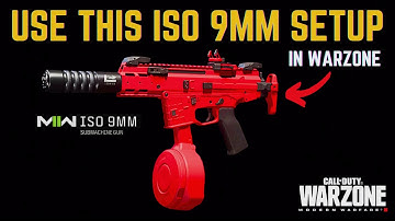 Use This ISO 9MM Class Setup in Warzone! | Best ISO 9MM Class Setup with In-Depth Statistics