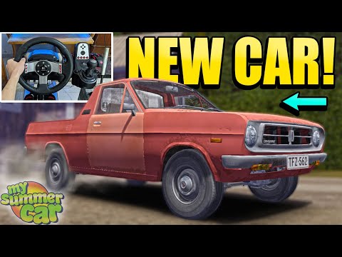 Driving Tangerine FZ-120 Went BAD! - My Summer Car Mods W/ Logitech G27 + Wheel Cam #58