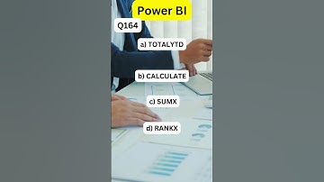 Q164: Scenario based Power BI Essential Interview Questions and Answers #powerbi #powerbiinterview