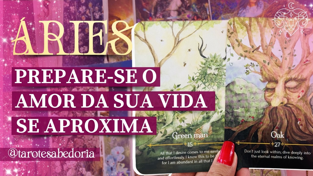 ♈ ÁRIES 💚🔥ESSA CONEXÃO NÃO É COINCIDÊNCIA, É DESTINO🔥💚