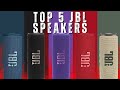 Top 5 Best JBL Speakers 2025 | Portable Bluetooth Speakers with Powerful Bass &amp; Long Battery Life