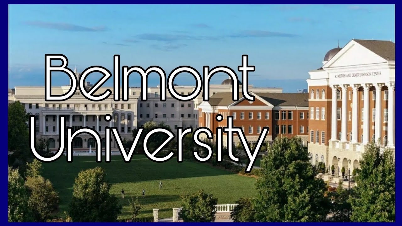 belmont university tour 2023