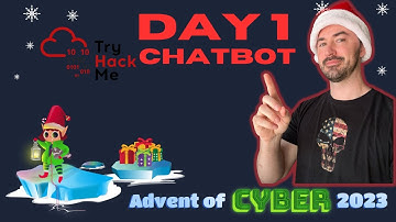 TryHackMe! Advent of Cyber 2023 Day 1 | ChatBot