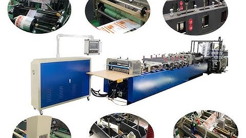 High Speed Double Unwinder 3 Side Seal Bag Machine Test