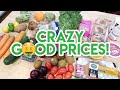 A DIFFERENT KIND OF GROCERY HAUL 🤔 HEALTHY GROCERIES + MEAL PLAN! 🥦 IMPERFECT PRODUCE