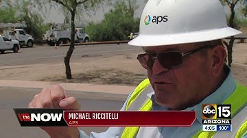 Utility companies working to restore power in Scottsdale following Monsoon storm