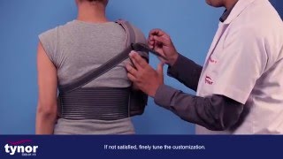 How to wear Tynor Elastic Shoulder Immobiliser