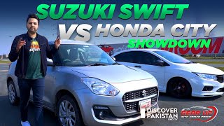 Suzuki Swift vs Honda City Showdown | Gear UP | Discover Pakistan TV