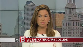 Two dead and one seriously injured after collision in New Hartford