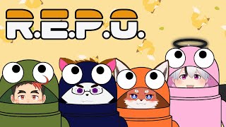 【R.E.P.O.】4人協力してお宝ゲットだ♪（いくと視点）