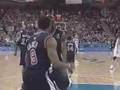 Vince Carter Dunk over the french guy