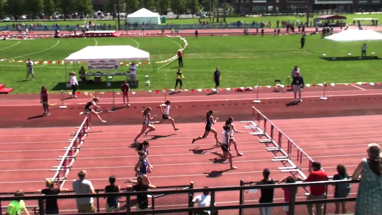 GNAC 2012 Track and Field Championship Womens 100 meter hurdles final