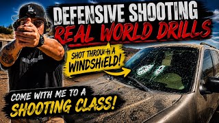 Inside a Defensive Shooting Course | Vehicle Drills, Barricades & USPSA Hit Factor