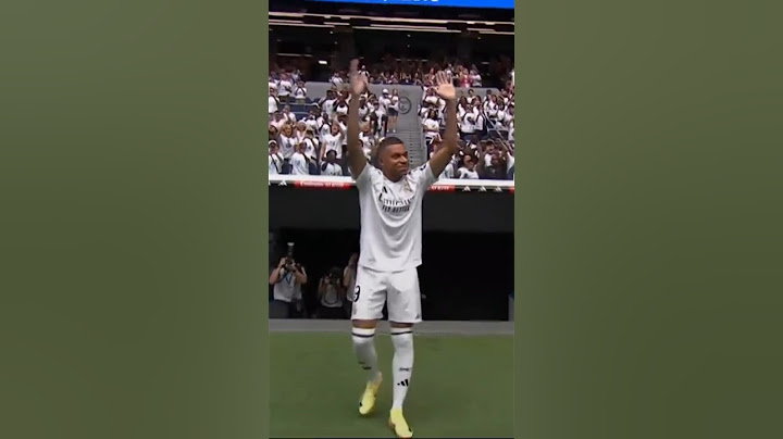 A INCRÍVEL APRESENTAÇÃO DO MBAPPÉ NO REAL MADRID!🔥