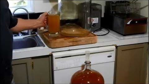 Easy Hard Apple Cider From Frozen Apple juice 5 Gallon  Pt 2