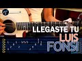 Cómo tocar "Llegaste Tu" de Luis Fonsi en Guitarra Acústica (HD) Tutorial - Christianvib