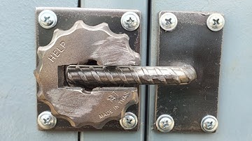 Tự chế chốt cửa độc đáo, tuyệt đẹp. #TK37 #soncatchannel