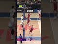 Diving into the crowd is CRAZY #volleyball