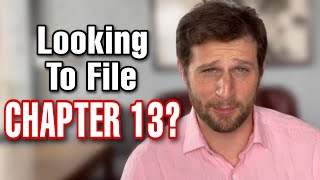 Chapter 13 Bankruptcy? (AVOID These 3 PROBLEMS When Filing)