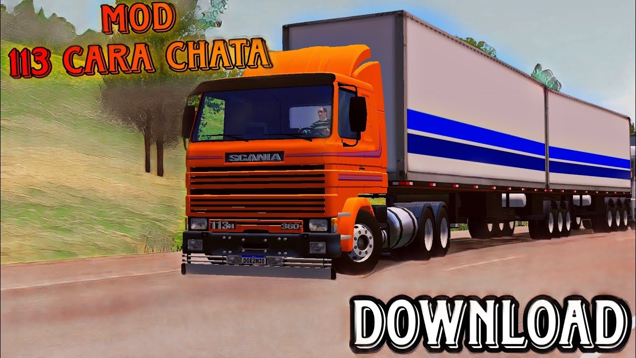 SCANIA 113 CARA CHATA QUALIFICADA MOD DOWLOAD WTDS - YouTube