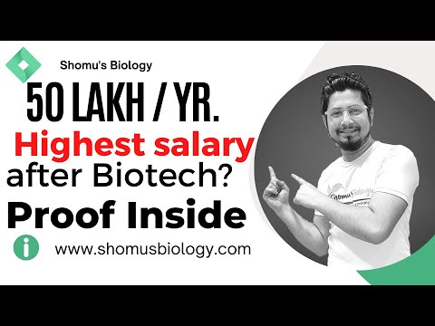 High paying biotechnology jobs in India