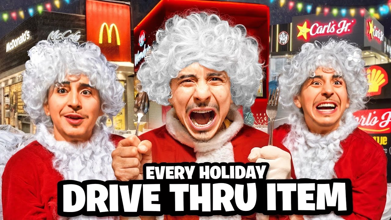 Пробую все праздничные блюда фастфуда *ПРОСТАЯ МЕРЗОСТЬ*