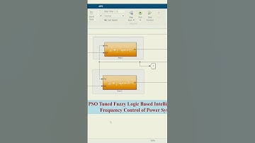 PSO tuned fuzzy logic load frequency control