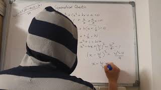 Solving a symmetrical Quartic equation (maths)