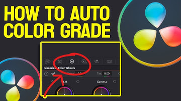 How To Auto Color Grade In Davinci Resolve 18