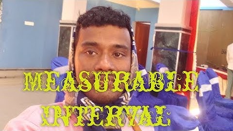 Interval (a , infinity) be Measurable...