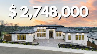 Would you live in this new Custom Home ? | 5,877 SQF | Folsom CA