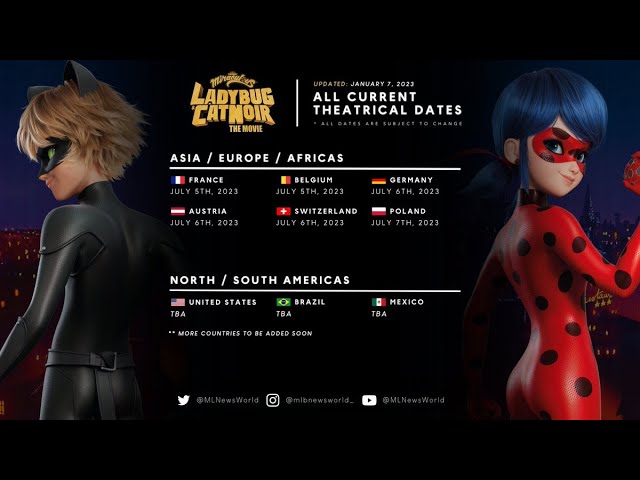 MIRACULOUS - LE FILM – Premières images exclusives, au cinéma le 5 juillet  2023 ! 🐞 