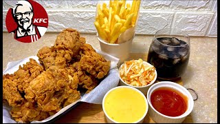 Fried chicken  فراخ مقرمشه ( كنتاكي) وسلطه ( كول سلو ) وصوص الشيدر الشهير .. جربوه بطريقتي ️