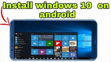 How to install windows 10 on android{मोबाइलमा WINDOWS10  install गर्ने तरीका}