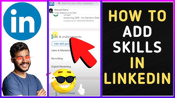 How to Add Skills In Linkedin?