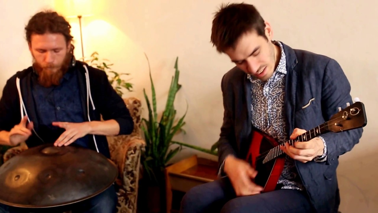 Pasha Aeon feat. George Nefedov - Handpan & Balalaika Music, HD 2017