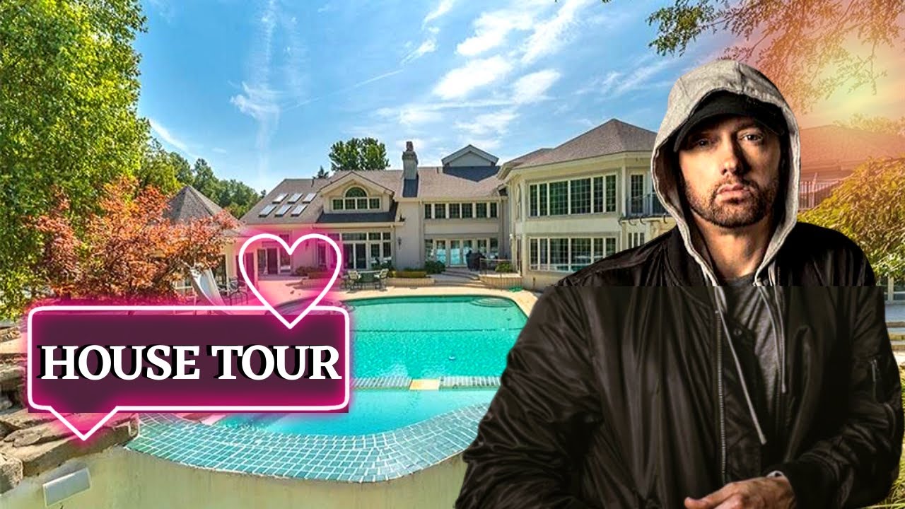 Eminem's House Tour 2020 4.8 Million Home Mansion YouTube