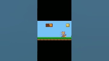 Tails gets a power-up #animation #parkour #sonic #mario #sonicthehedgehog #spriteedit