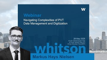 [whitson webinar] Navigating Complexities of PVT Data Management and Digitization