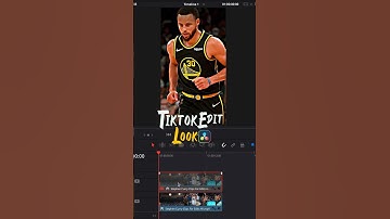 Tiktok edit look in DaVinci Resolve
