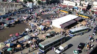 Maroko - Mesto Oujda A Pohľad Na Ruch Dopravy A Trhov