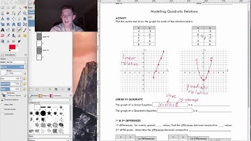 Modeling Quadratic Relations