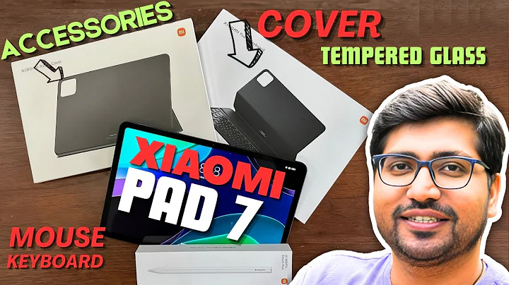 Xiaomi Pad 7 Accessories🔥Xiaomi Pad 7 Cover &  Xiaomi Pad 7 Case🔥Best Keyboard & Mouse for Pad 7