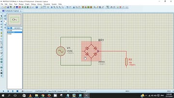 PROTEUS TUTORIAL #4: FULL WAVE RECTIFIER
