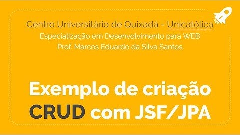 CRUD - Introdução!