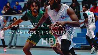 Adnan Hussein (LNB Peru) 18.7 PPG 48% from 3