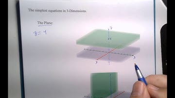 Introduction to 3-D coordinates part 1