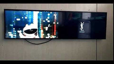 49.5 inch lcd display picture high brightness strip stretched bar led screen